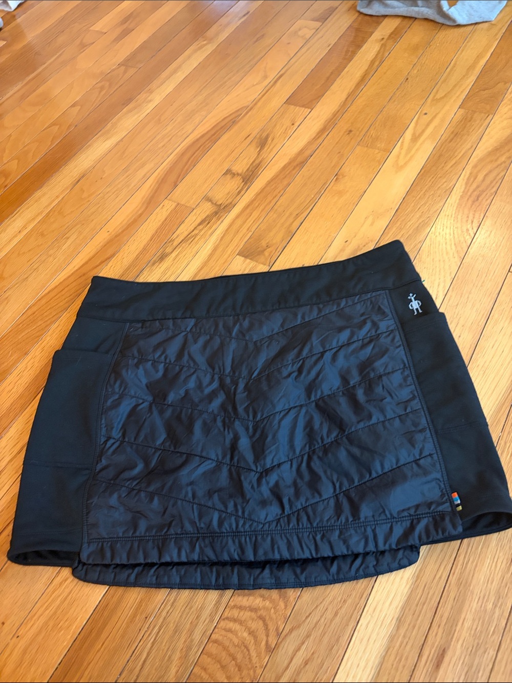 Smartwool Black Quilted Sport Skirt